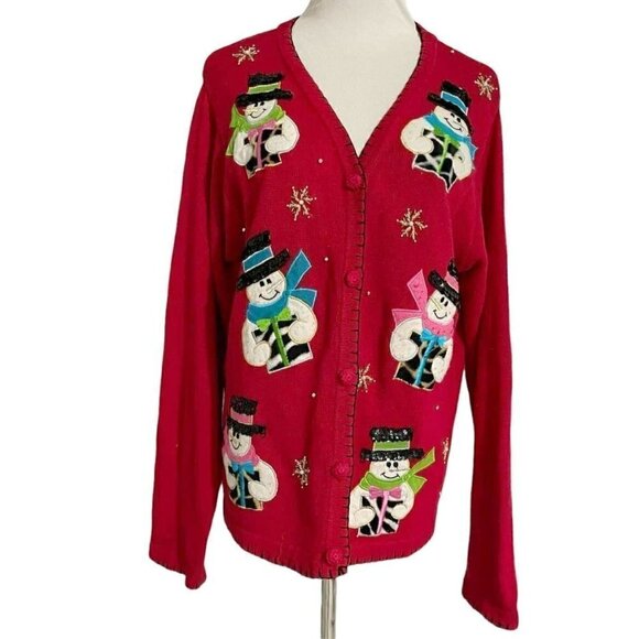 Victoria Jones Medium Christmas Sweater - Picture 1 of 5